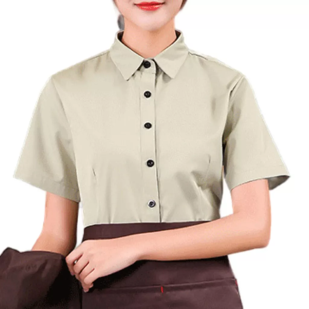 餐饮服务员夏装制服 - 图片 4