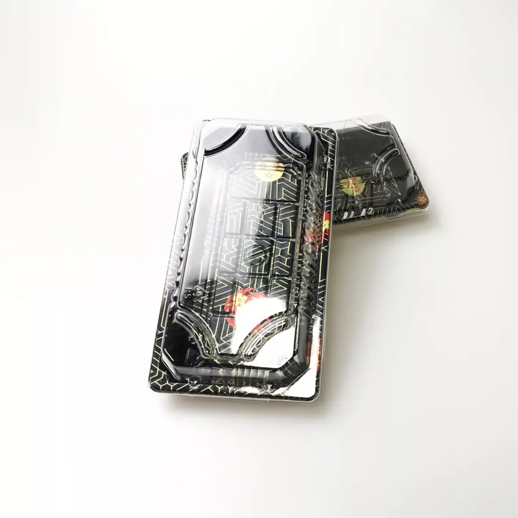 餐饮用寿司盒 1LB 透明打包盒 TZ-0.6 - 图片 5