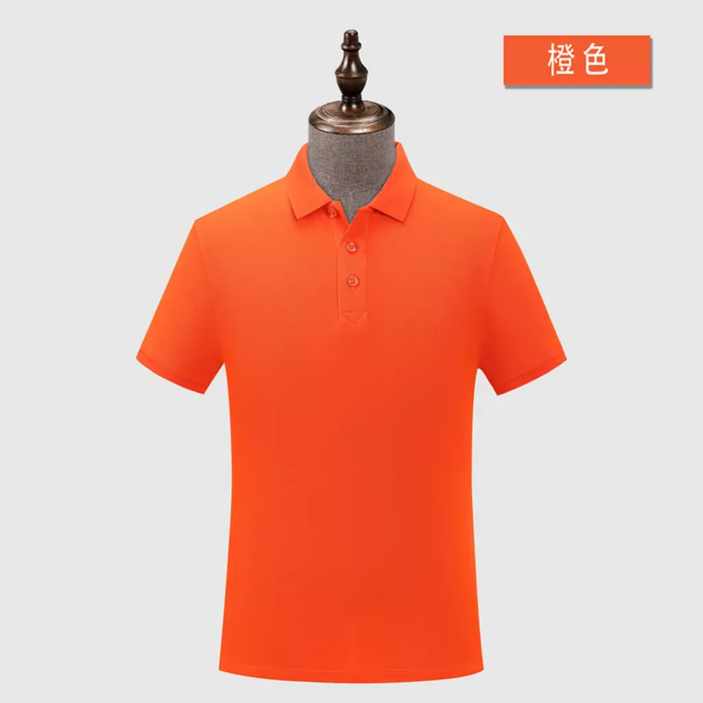 210克双珠地修身吸湿排汗纯色POLO - 图片 9
