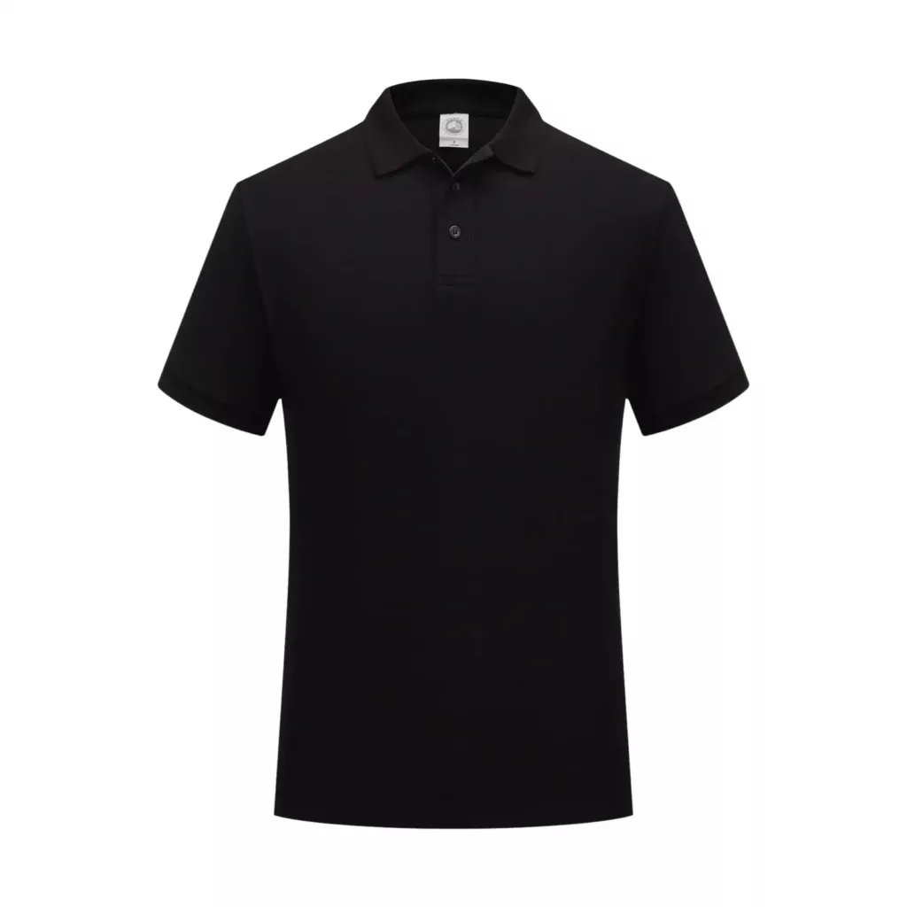 230克纯棉修身纯色户外商务POLO - 图片 4