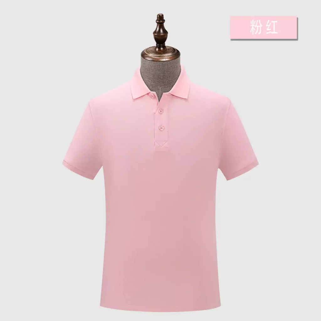 210克双珠地修身吸湿排汗纯色POLO - 图片 4