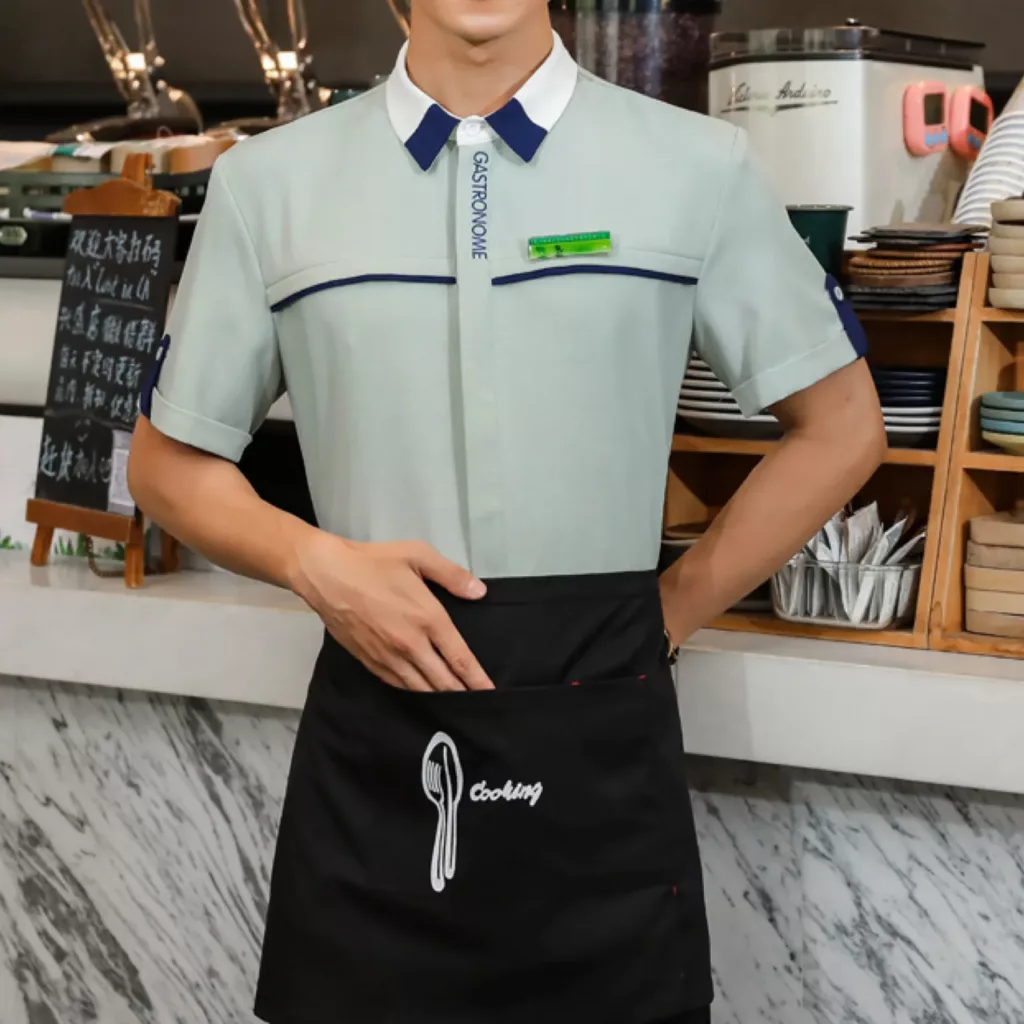餐厅服务员工作服 - 图片 3